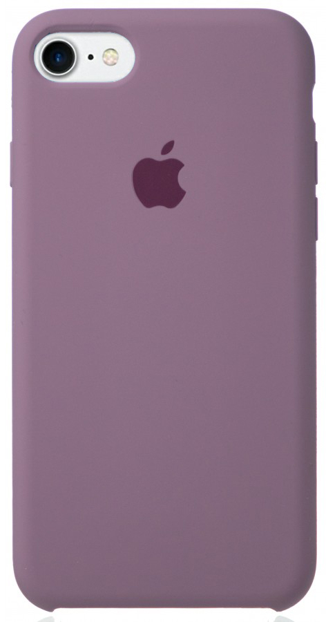 Чехол Silicone Case для iPhone 7/8 черничный